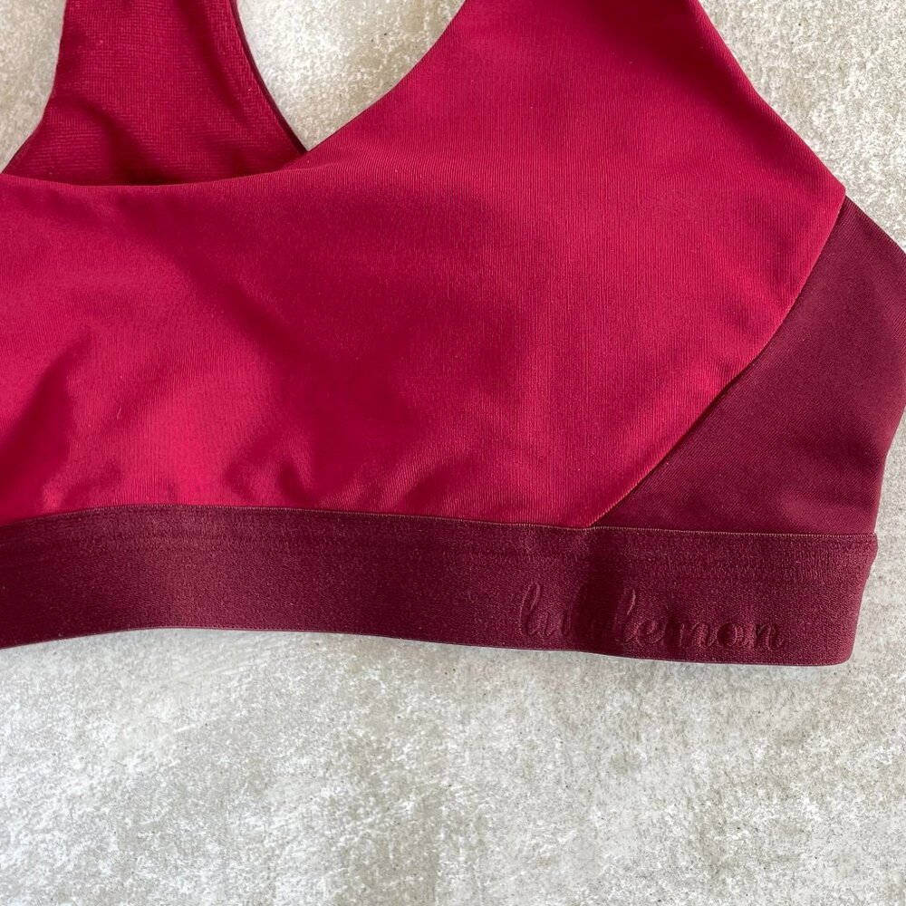 Lululemon Box It Out Bra Size 6 - Picture 5 of 6